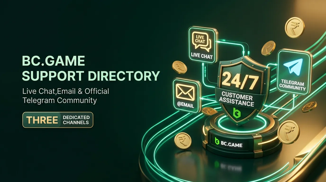 BC.Game Support Services and Contact Directory in India